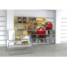 Agencement magasin L 111 mobilier design pour aménagement et décoration de magasin pret à porter, alimentaire, sacs, chaussures 