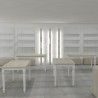 Colonne Murale L3 - 12 x 220, meuble professionnel pour agencement magasin pret à porter, salon de beauté, institut de beauté, c
