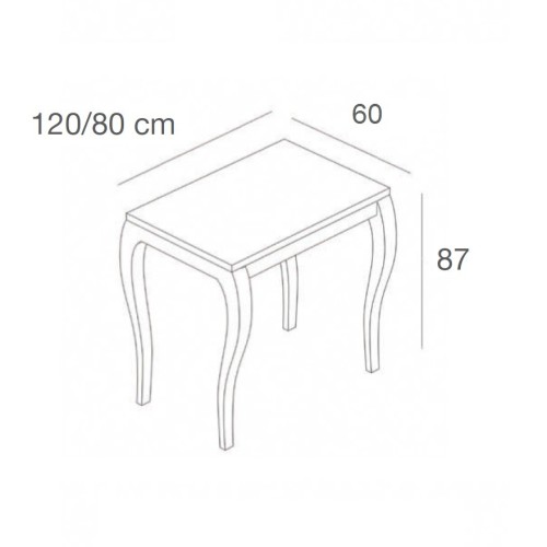 Table d'exposition L.120 ou 80 cm, mobilier professionnel pour agencement et équipement de magasin, tables d'exposition, table m