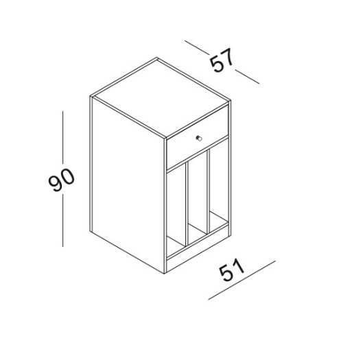 Module pour aménagement de Comptoir caisse, comptoir d'accueil, comptoir magasin Retail Design