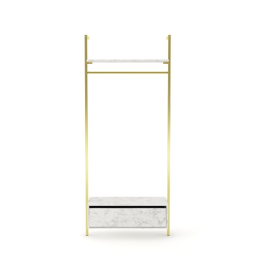 Etagère bois L.87 cm Agencement mural Retail Design
