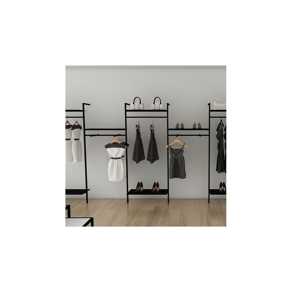 LXLZYXSF Barre Penderie Extensible 27,9–160 Cm – Tringle Métal Robuste 100 Kg, Idéale Placard & Armoire