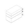 Comptoir METEORE 1 - Comptoir pro et comptoir caisse design à personnaliser. Optimisez votre l'intérieur de magasin et valorisez