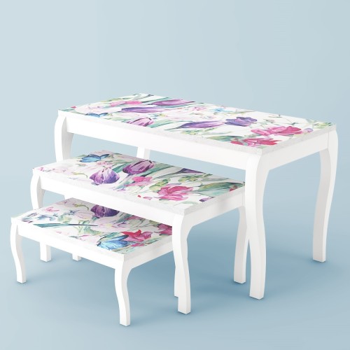 Table d'exposition L.120 ou 80 cm, mobilier professionnel pour agencement et équipement de magasin, tables d'exposition, table m