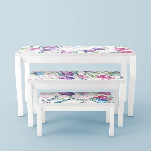 Table d'exposition L.120 ou 80 cm, mobilier professionnel pour agencement et équipement de magasin, tables d'exposition, table m