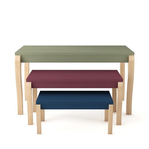 Table d'exposition L.120 ou 80 cm, mobilier professionnel pour agencement et équipement de magasin, tables d'exposition, table m