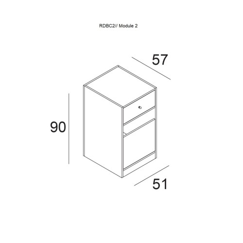 Module pour aménagement de Comptoir caisse, comptoir d'accueil, comptoir magasin Retail Design