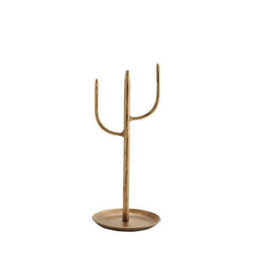 Présentoir Bijoux en Métal Doré H.24 cm SUNSET