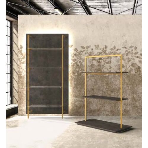 Portant avec crémaillère. Portant évolutif et modulable au design soigné. Mobilier professionnel pour l'agencement de magasin