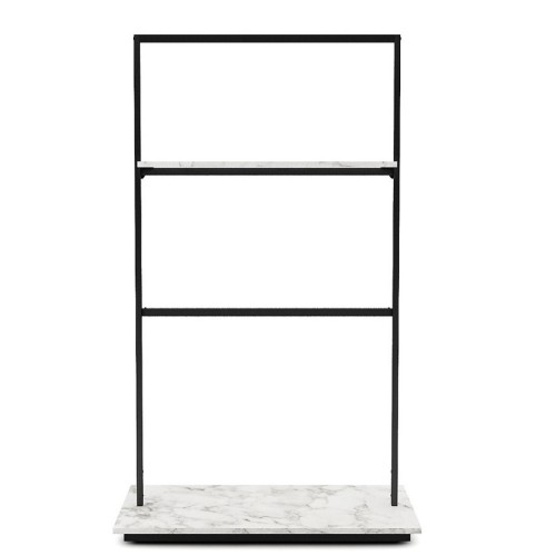 Portant avec crémaillère. Portant évolutif et modulable au design soigné. Mobilier professionnel pour l'agencement de magasin