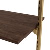 Portant avec crémaillère. Portant évolutif et modulable au design soigné. Mobilier professionnel pour l'agencement de magasin