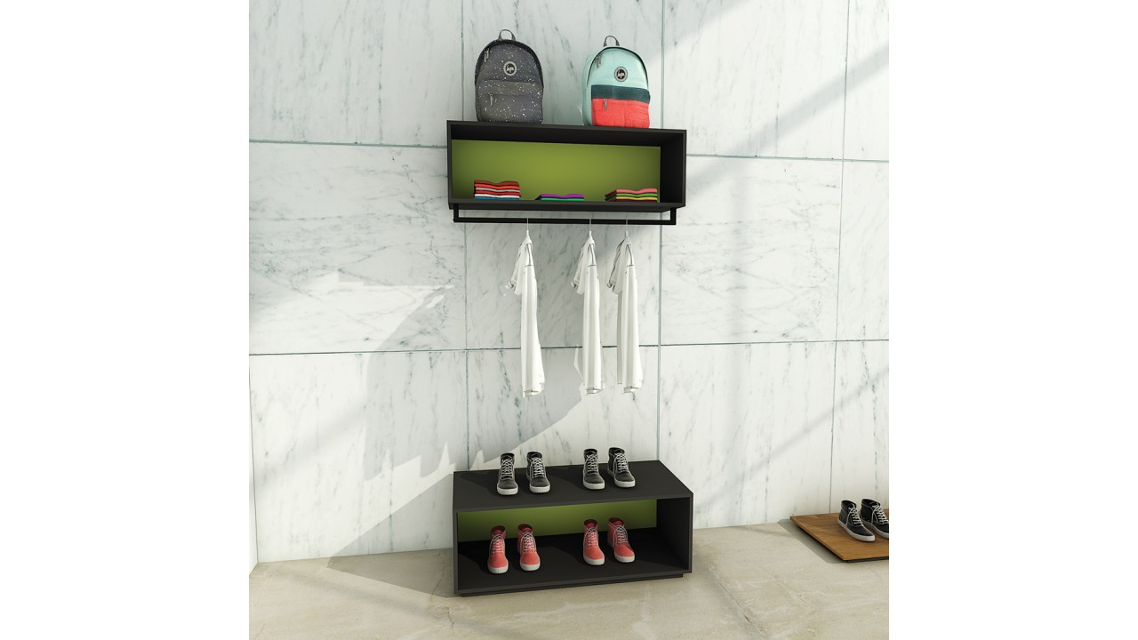 Podium Anneau L.120 cm exposer et stocker chaussures , sac, accessoires. Mobilier pour agencement de magasin design.