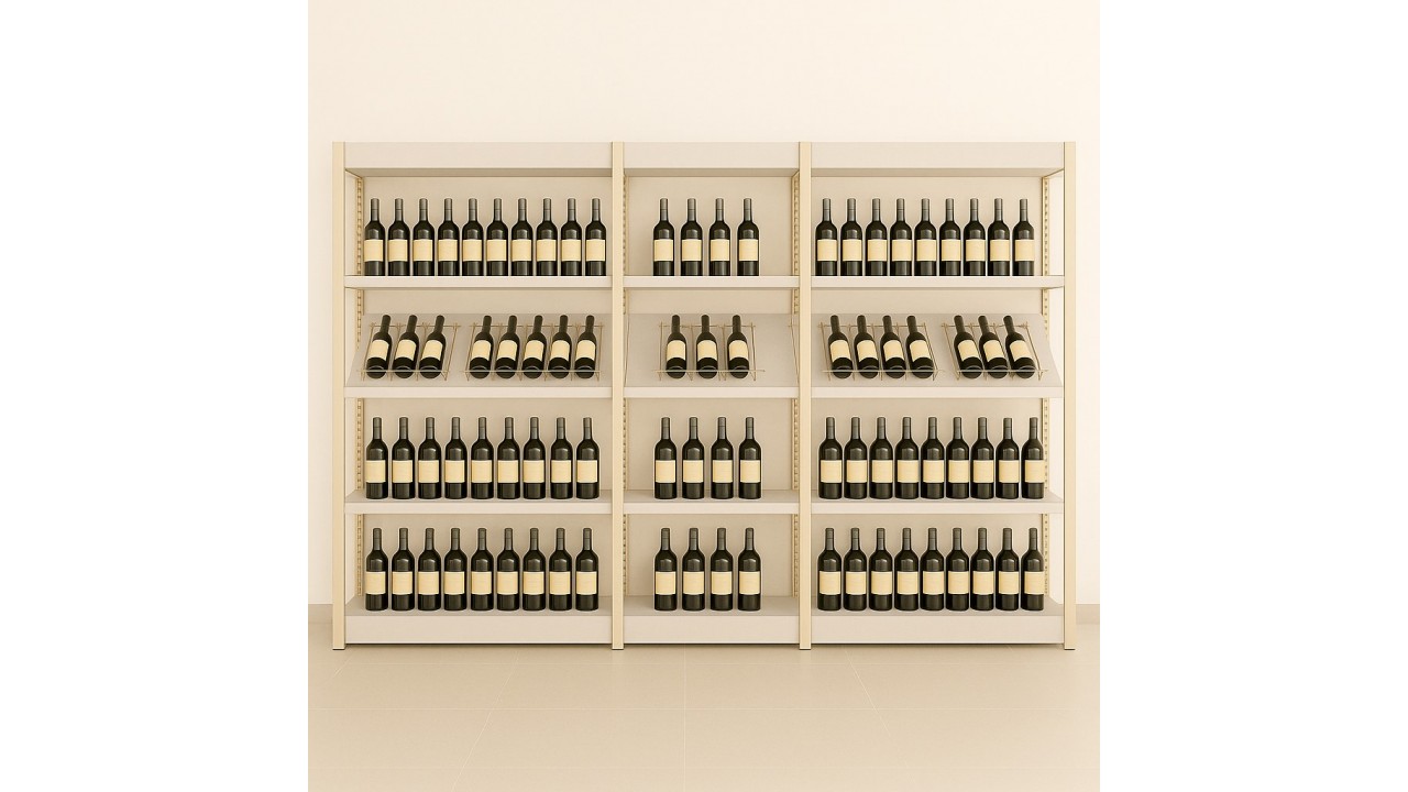 Mobilier professionnel pour caviste, hotel, bar, restaurant, épicerie fine. Aménagement Cave à Vin.