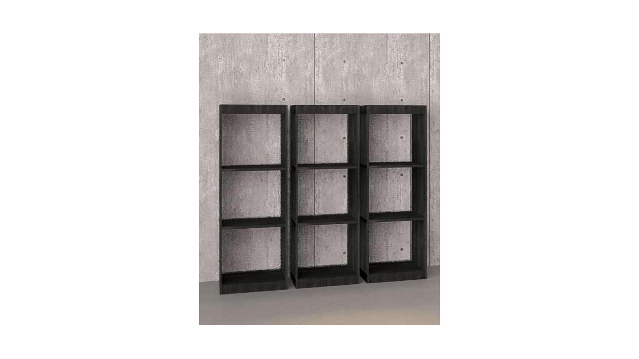 Meuble 3 niveaux Linea Due meuble de rangement pour magasin, meuble d'exposition pour magasin, meuble stockage pour agencement 