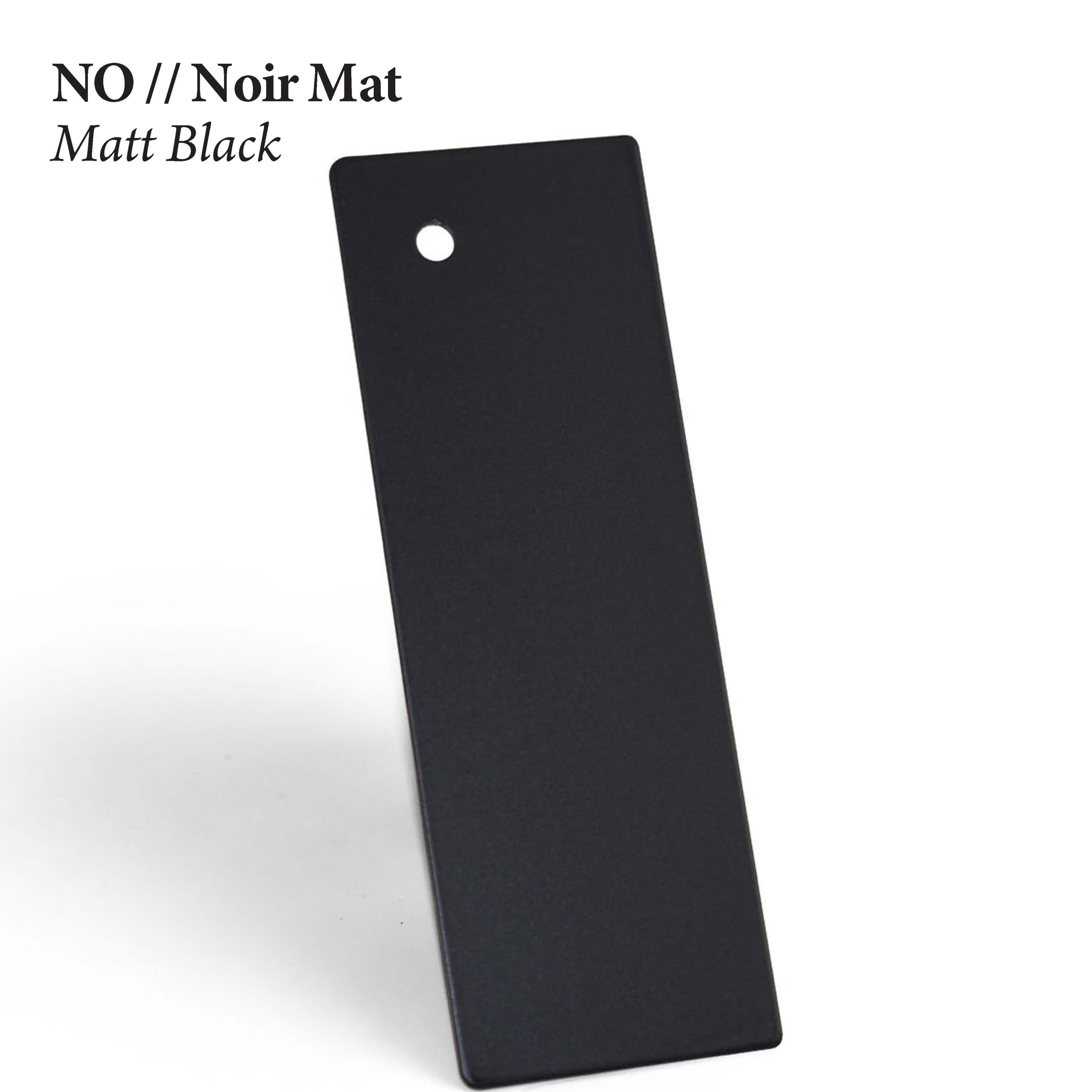 Métal Noir Mat NO